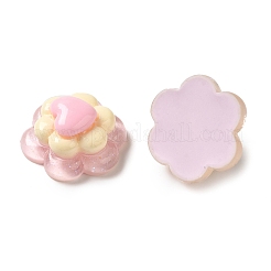 Durchscheinende Decoden-Cabochons aus Harz RESI-M041-07