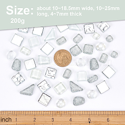 Glas cabochons GGLA-OC0001-04B