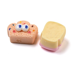 Cartoon lustiges Auge undurchsichtige Harz Decoden Cabochons RESI-C046-06