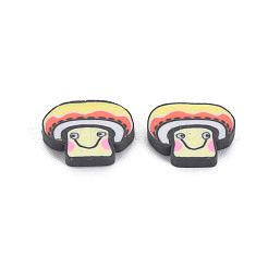 Herbstthema handgefertigte Fimo-Cabochons CLAY-N006-104