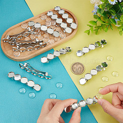 DIY Blanko-Haarspangen-Set mit Kuppel DIY-UN0001-12
