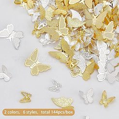 132 Stück Legierungs-Cabochons MRMJ-OC0002-21