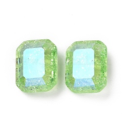 Glas-Strass-Cabochons im Crackle Moonlight-Stil RGLA-J018-B-214IO