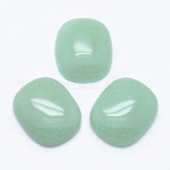 Natürlichen grünen Aventurin Cabochons G-E491-J-01