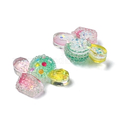Transparente Decoden-Cabochons aus Epoxidharz CRES-I030-08A