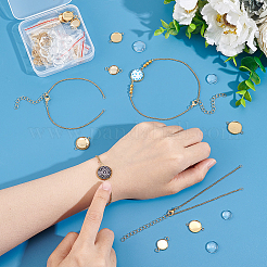 DIY Blanko-Kit zur Herstellung von Kuppelarmbändern DIY-UN0003-95