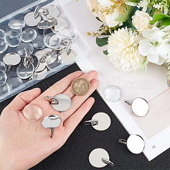DIY Rohling-Set für Kuppelohrringe DIY-UN0052-10