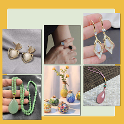 168 Stück Katzenaugen-Cabochons im 24-Stil CE-PH0001-05