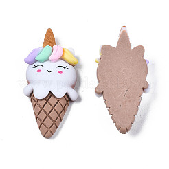 Undurchsichtige Decoden-Cabochons aus Harz X-CRES-S308-013