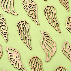 Holz Cabochons WOOD-CJ0001-32