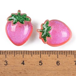 Transparente Epoxidharz-Frucht-Decoden-Cabochons CRES-P035-05A