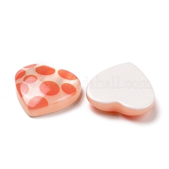 Bedruckte Cabochons aus undurchsichtigem Harz FIND-E020-09C-09