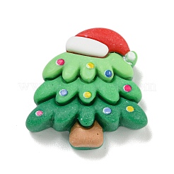 Weihnachts-Deko-Cabochons aus undurchsichtigem Harz RESI-U006-03D