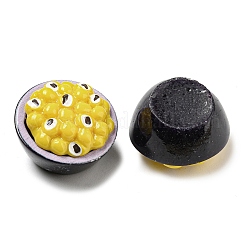 Frucht-Deko-Cabochons aus undurchsichtigem Harz RESI-H156-01-06