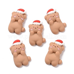 Undurchsichtige Harz-Cabochons des Weihnachtsthemas CRES-M013-04