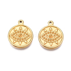 Ionenplattierung (IP) 304 Edelstahl Anhänger Strass-Einstellungen STAS-T064-38G