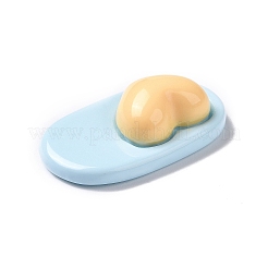 Süße undurchsichtige Harz-Cabochons RESI-L037-04A