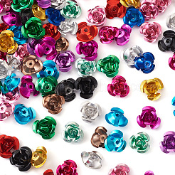 650 Stück Aluminium-Cabochons in 13 Farben MRMJ-FW0001-01C