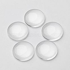 Transparente Glas Cabochons GGLA-G005