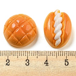 Undurchsichtige Decoden-Cabochons aus Kunstharzimitat für Lebensmittel CRES-H002-01C