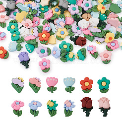 Pandahall opake Harz Cabochons CRES-TA0001-04