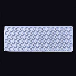 Transparente Glas Cabochons GGLA-R026-20mm-B