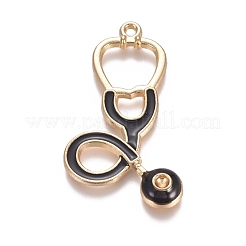 Emaille Anhänger Legierung PALLOY-WH0066-15A