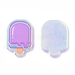 Transparent bedruckte Acryl-Cabochons TACR-N016-25