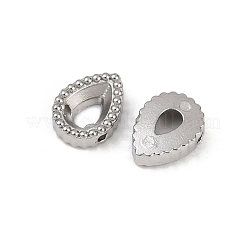 Strass-Cabochon-Fassungen aus Edelstahl 304 STAS-G356-04P-01