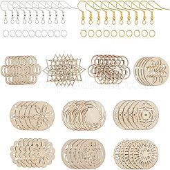 DIY baumeln Ohrring machen Kits DIY-NB0003-78