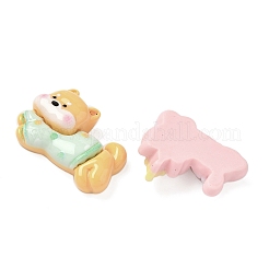 Undurchsichtige Decoden-Cabochons aus Harz KY-G031-02