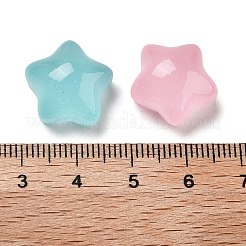 Transparente Decoden-Cabochons aus Harz RESI-B027-04