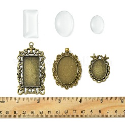 Rohling-Anhänger-Herstellungsset im Vintage-Stil DIY-FS0005-28