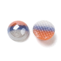 Zweifarbige Glascabochons GLAA-B012-54