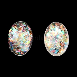 Opal-Cabochons aus Harzimitat RESI-H148-06