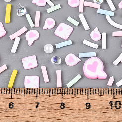 Handgemachter Ton-Cabochon CLAY-N013-17B