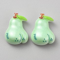 Undurchsichtige Decoden-Cabochons aus Harz CRES-CJC0010-04B