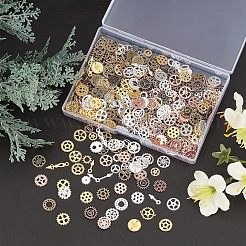 Cabochons mit offener Lünette aus Zinklegierung PALLOY-OC0002-57