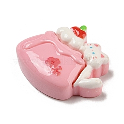 Frühling Kirschblüten Thema opake Harz Pudding Decoden Cabochons RESI-E055-02A