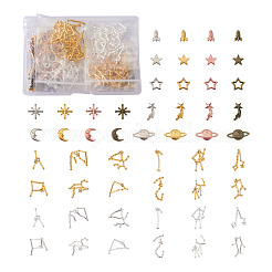Zink-Legierung Cabochons PALLOY-KS0001-06