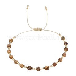 Natürliches Edelstein-Boho-Perlenarmband für Frauen FQ7094-7