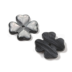 Undurchsichtige Kleeblatt-Decoden-Cabochons aus Harz CRES-I036-18A