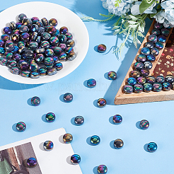 Glas cabochons GGLA-WH0030-03