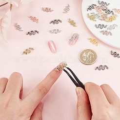 32 stücke 8 stil legierung cabochons FIND-OC0002-21