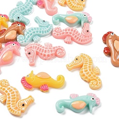 Undurchsichtige Decoden-Cabochons aus Harz CRES-I043-05