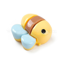 Cabochons aus undurchsichtigem Harz mit Waldmotiven CRES-M016-03F