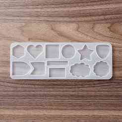Diy blume & flag & geometrisch geometrische form cabochon silikonformen DIY-G067-06B