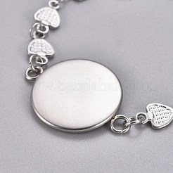 Herstellung von Armbändern aus Edelstahl 304 STAS-WH0014-21P