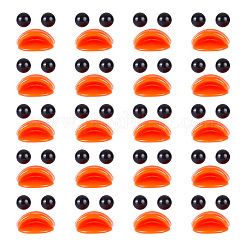 20 Stück Plastikpuppen-Enten-Bastelmund & 40 Stück Bastelaugen-Cabochons FIND-GO0001-17