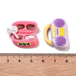 Süße undurchsichtige Decoden-Cabochons aus Harz RESI-S02-11